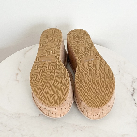 NEW Veronica Beard Geno Cork Platform Wedge Sandals Size 9.5 - Picture 10 of 10